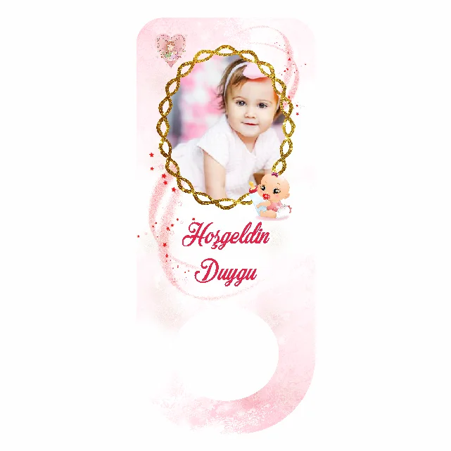 Yenidoğan Temalı Dikdörtgen Açacak Magneti